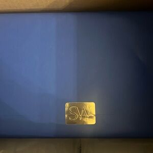 Stuart Weitzman block heels. White. 5.5 woman’s. Brand new. In box. Never worn.